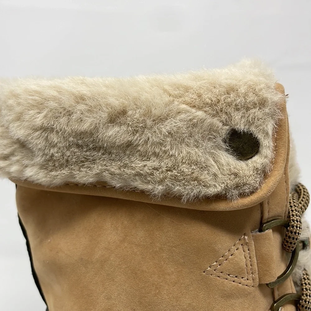 EUC/Like New JBU Memory Foam By Jambu Northgate Waterproof Faux Fur Boots SZ9M